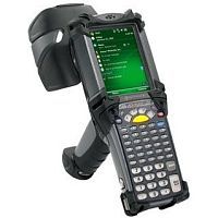 Терминал Zebra MC9090-Z; RFID, 1D, WiFi, Bluetooth, Windows Mobile 6.1, стандартная батарея, пистолетная рукоятка, 53 клавиши, MC9090-GU0HJEQZ4ER