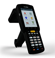 Терминал Zebra MC333R; UHF RFID GUN, кольцевая антенна, 2D SE4750 стандартный, 38 клавиш, 5200mAH, Android 7.0 GMS, 4GB/32GB, сенсоры, MC333R-GI3HG4EU