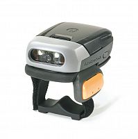 Сканер-кольцо Zebra RS507 Hands-Free, 2D, Bluetooth, с кнопкой сканирования, со стандартным аккумулятором, серый/желтый, RS507-IM20000STWR