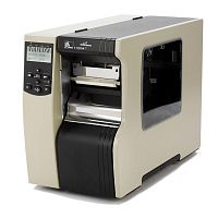Термотрансферный принтер Zebra 110Xi4+; 203dpi, Ethernet, намотчик с отделителем, 113-80E-00203