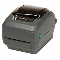 Термотрансферный принтер Zebra GX420t; 203dpi, USB, RS232, Ethernet, Отделитель, GX42-102421-000