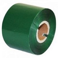 Термотрансферная лента 35 мм х 74 м, 2", OUT, Format R500, Resin, зеленая (green), F035074ROR500-TLP2824-GREEN