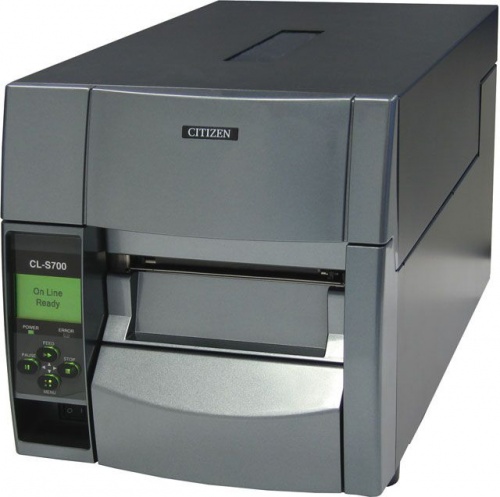 Термотрансферный принтер Citizen CL-S703, 300 dpi, LPT, RS232, USB, Ethernet, 1000846