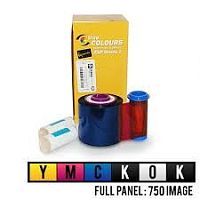 Красящая лента YMCKOK, для ZXP7, 750 отпечатков, 800077-749EM
