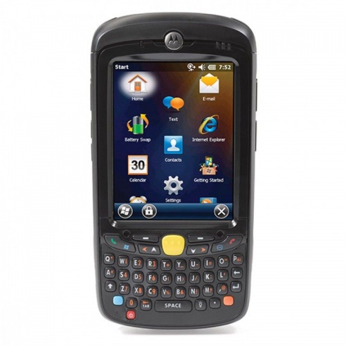 Терминал Zebra MC55; 2D; WiFi, Bluetooth, QWERTY клавиатура, Windows Mobile 6.5, аккумулятор 3600 мАч, MC55A0-P60SWQQA9WR