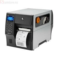 Термотрансферный принтер Zebra ZT410; 300 dpi, Serial, USB, Ethernet, Bluetooth, USB Host, цветной дисплей, ZT410A3-T0E0000Z