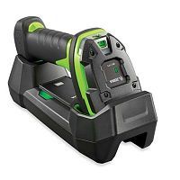 Сканер Zebra DS3678-SR; Bluetooth; 2D; KIT: крэдл, блок питания, кабель USB, шнур питания, черный/зеленый, DS3678-SR3U42A0SFW