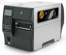 Термотрансферный принтер Zebra ZT410; 300dpi, Serial, USB, Ethernet, Bluetooth, USB Host, отделитель, ZT41043-T1E0000Z