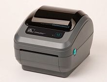 Термопринтер Zebra GX420d; 203dpi, Centronics Parallel, Dispenser, GX42-202521-000