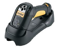 Сканер Zebra LS3578-FZ; Bluetooth; 1D; KIT: зарядно-коммуникационный крэдл, блок питания, кабель USB, черный/желтый, LS3578-FZBU0100IR