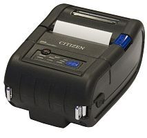 Мобильный термопринтер Citizen CMP-20, RS232, USB, Bluetooth, считыватель магнитной полоски, печать квитанций, 1000823
