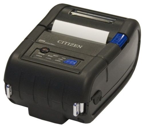 Мобильный термопринтер Citizen CMP-20, RS232, USB, Bluetooth, считыватель магнитной полоски, печать квитанций, 1000823