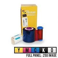 Красящая лента YMCKO для ZXP7, 250 отпечатков, 800077-740EM