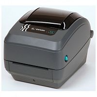 Термотрансферный принтер Zebra GX430t; 300dpi, Ethernet, Dispenser, GX43-102421-000