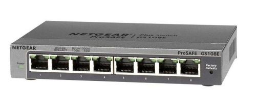 Коммутатор NETGEAR, GS108E-300PES