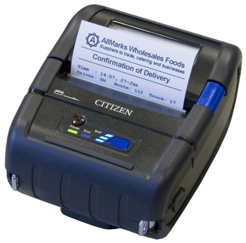 Мобильный термопринтер Citizen CMP-30, RS232, USB, печать квитанций, 1000826