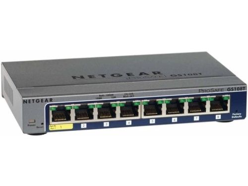 Коммутатор NETGEAR, GS108T-200GES