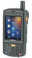 Терминал Zebra MC75; 2D, WiFi, Bluetooth, HSDPA, GPS, Windows Mobile 6.5, QWERTY клавиатура, аккумулятор 4800 мАч, камера, MC75A6-P4CSWQRA92R