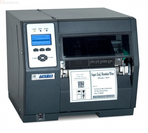 Термотрансферный принтер Datamax H-6210, 203dpi, LCD, RTC, HOST, USB, COM, LPT, Отделитель, Внутренний смотчик, C82-00-46E00004