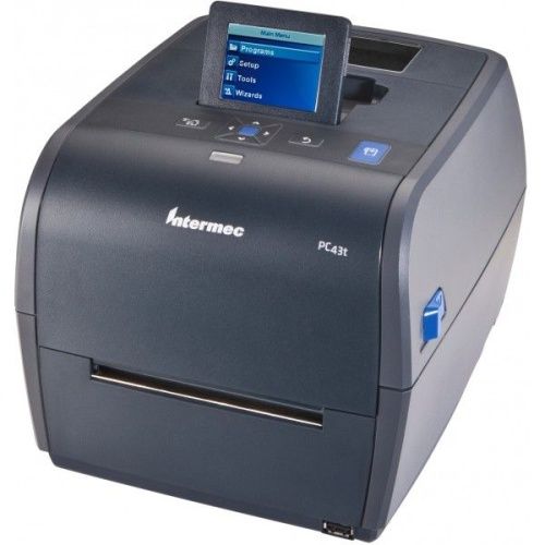 Термотрансферный принтер Intermec PC43t, 203 dpi, USB, RFID, цветной LCD дисплей, PC43TA101EU202