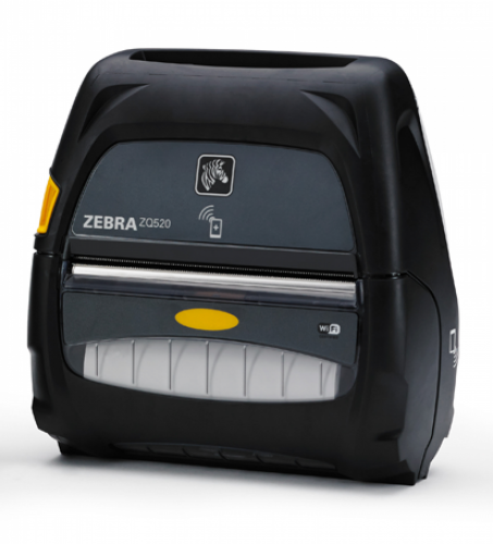 Мобильный термопринтер Zebra ZQ520, 203 dpi, Wi-Fi, Bluetooth, Active NFC, USB, ZQ52-AUN010E-00