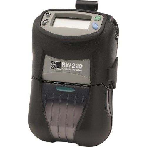 Мобильный термо принтер Zebra RW220, 203 dpi, USB, RS232, Wi-Fi, R2D-0UGA000E-00