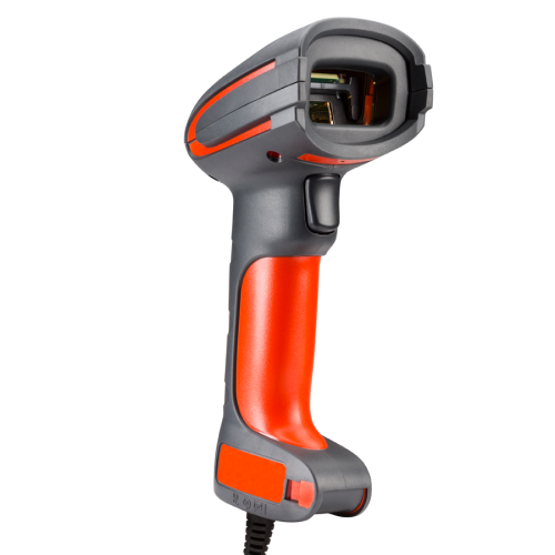 Сканер Honeywell Granit 1280i; 1D; RS232 KIT: кабель; вибро, черный/красный, 1280IFR-3SER