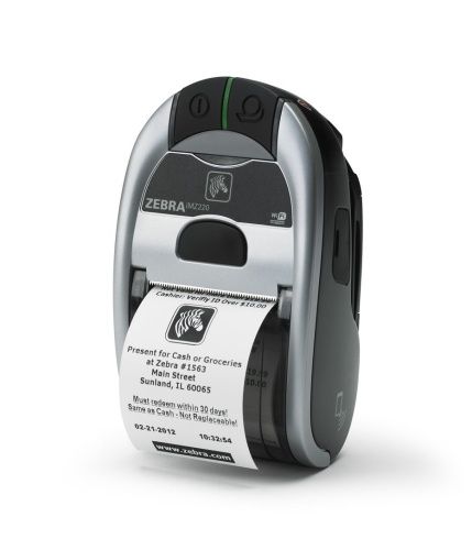 Мобильный термопринтер Zebra iMZ 220, 203 dpi, USB, Wi-Fi, M2I-0UN0E020-00