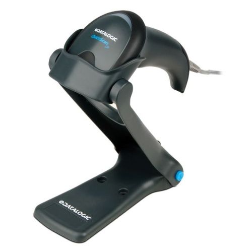 Сканер Datalogic QuickScan I Lite QW2420, 2D, черный; USB KIT: кабель, подставка, QW2420-BKK1S
