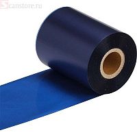 Термотрансферная лента 40 мм х 300 м, OUT, Format HR X-foil, Resin, синий, UN040300ROX-foil-blue