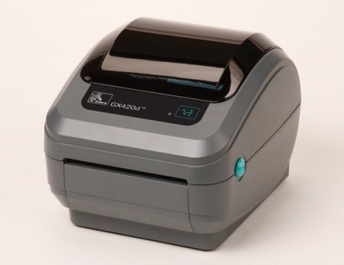 Термопринтер Zebra GX420d; 203dpi, Ethernet,Cutter, GX42-202422-000