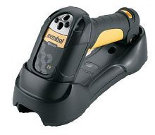 Сканер Zebra LS3578-ER; Bluetooth; 1D; KIT: крэдл, блок питания, кабель USB, черный/желтый, LS3578-ERBU0100IR
