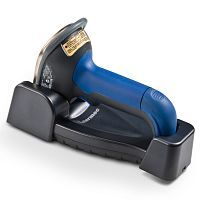 Сканер Honeywell SR61B; 2D; повышенная дальность, Bluetooth, KIT: аккумулятор, крэдл, блок питания, черный/синий, 225-745-002