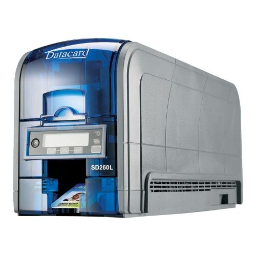 Карточный принтер Datacard SD260L, односторонний, USB, Ethernet, Long, кодировка смарт-карт и MIFARE, авт. загрузочный лоток, 506335-015
