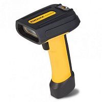 Сканер Datalogic PowerScan PD7130, 1D, USB, KBW, RS232, с прицелом, желтый/черный, KIT: USB кабель, PD7130-YB-PTRK1